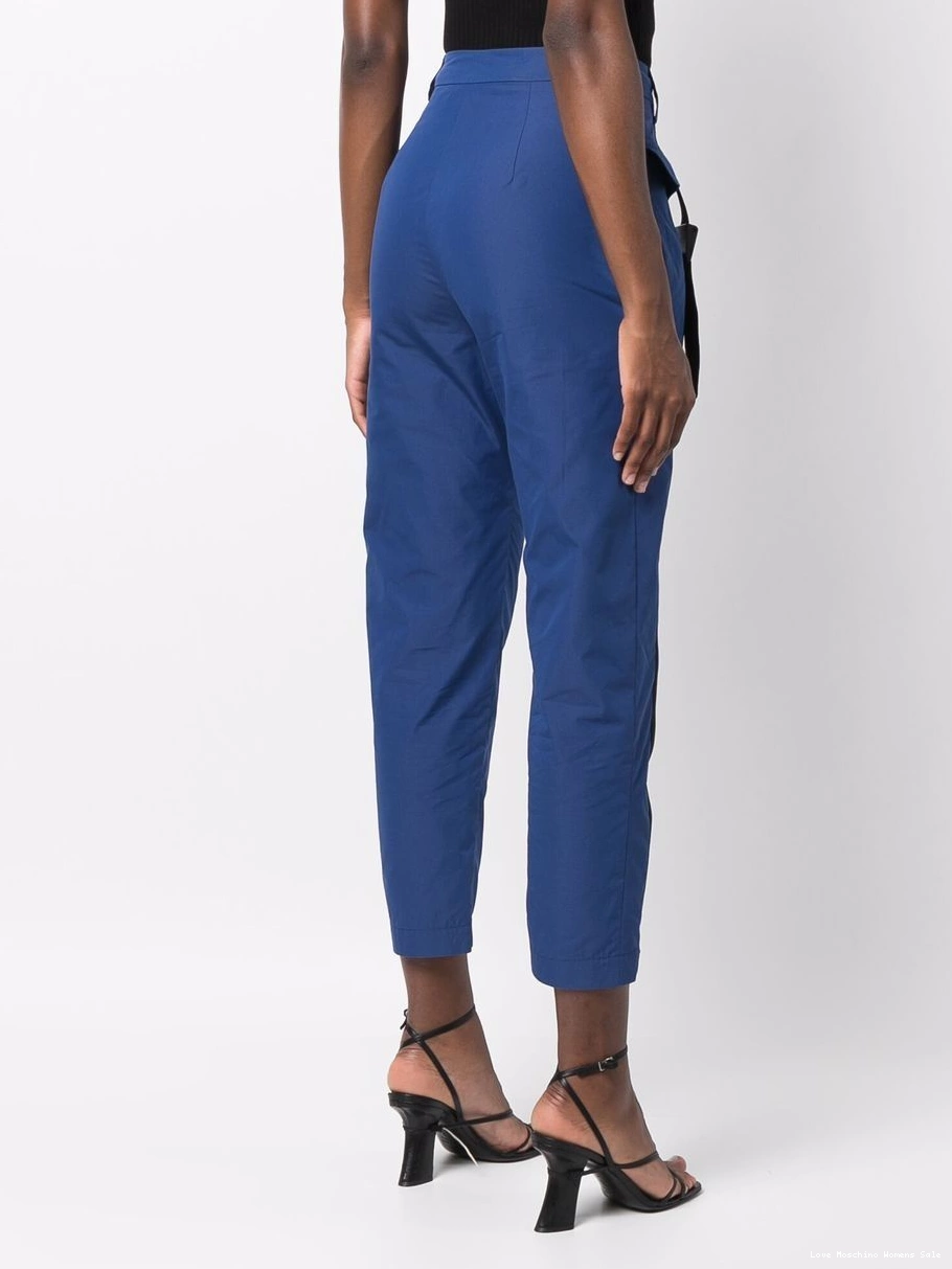 Cheap trousers Love Women cropped cargo Moschino 0421